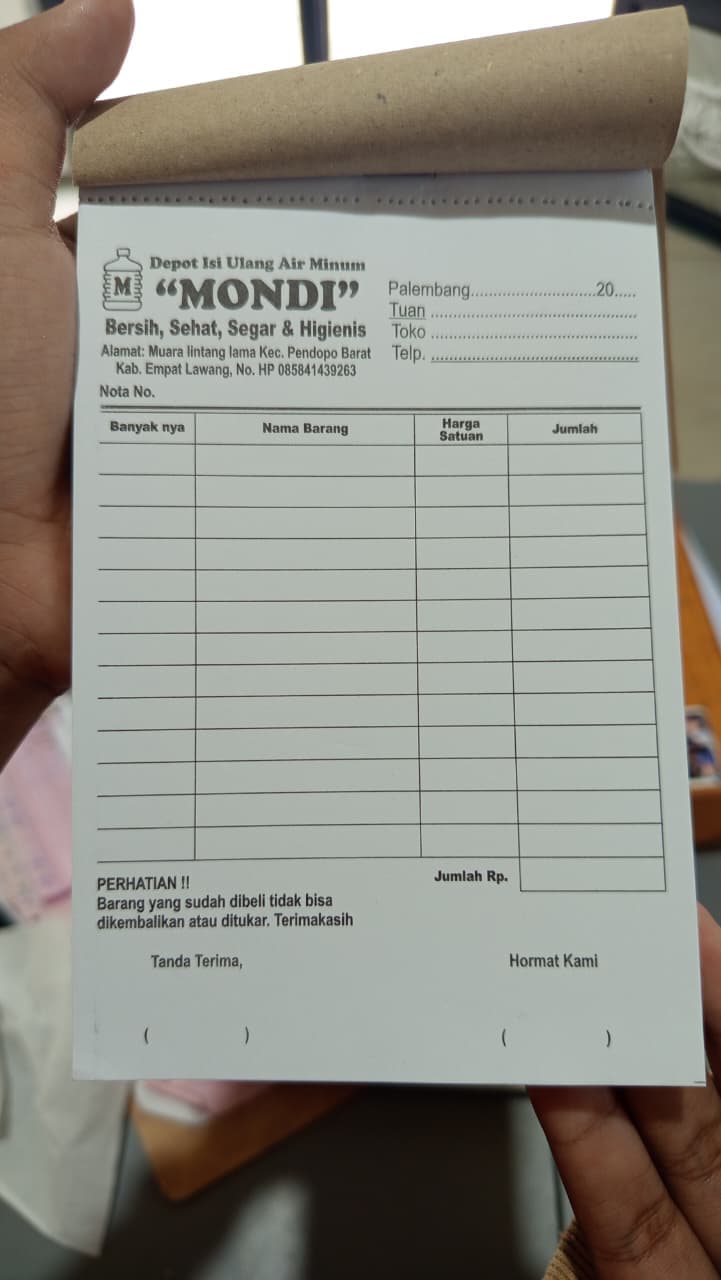 Nota / Invoice
