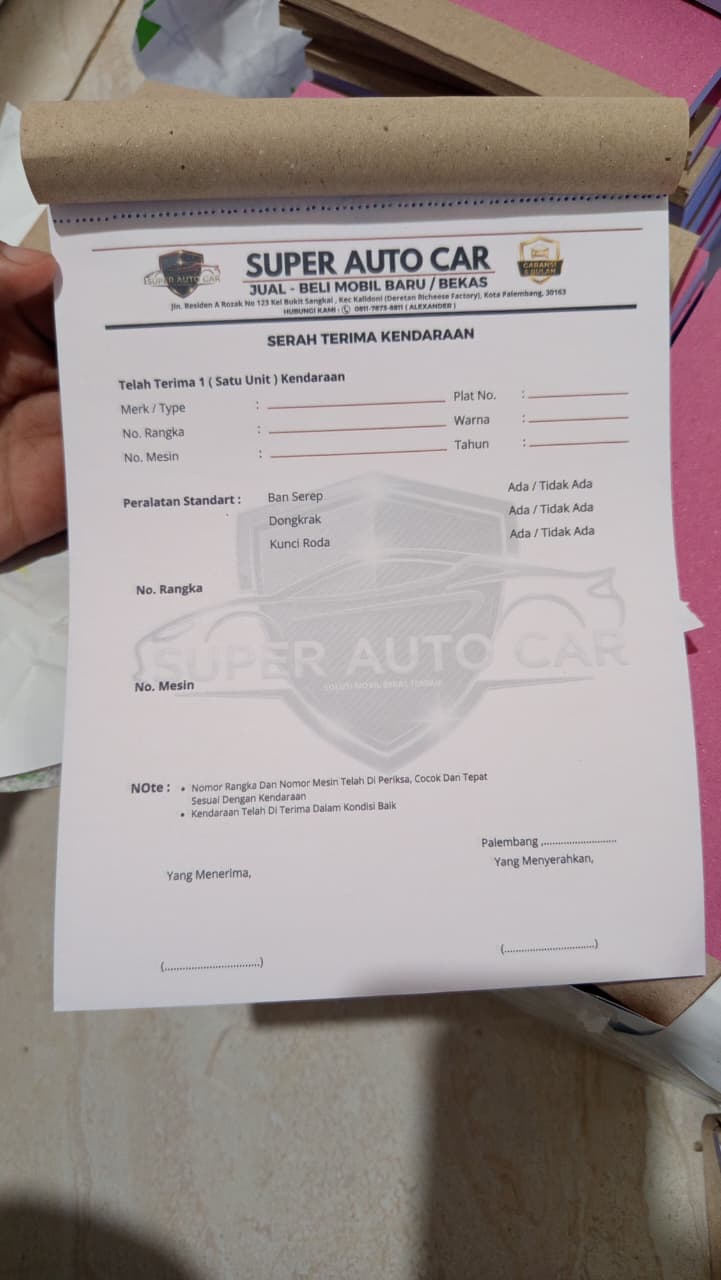 Nota / Invoice 4